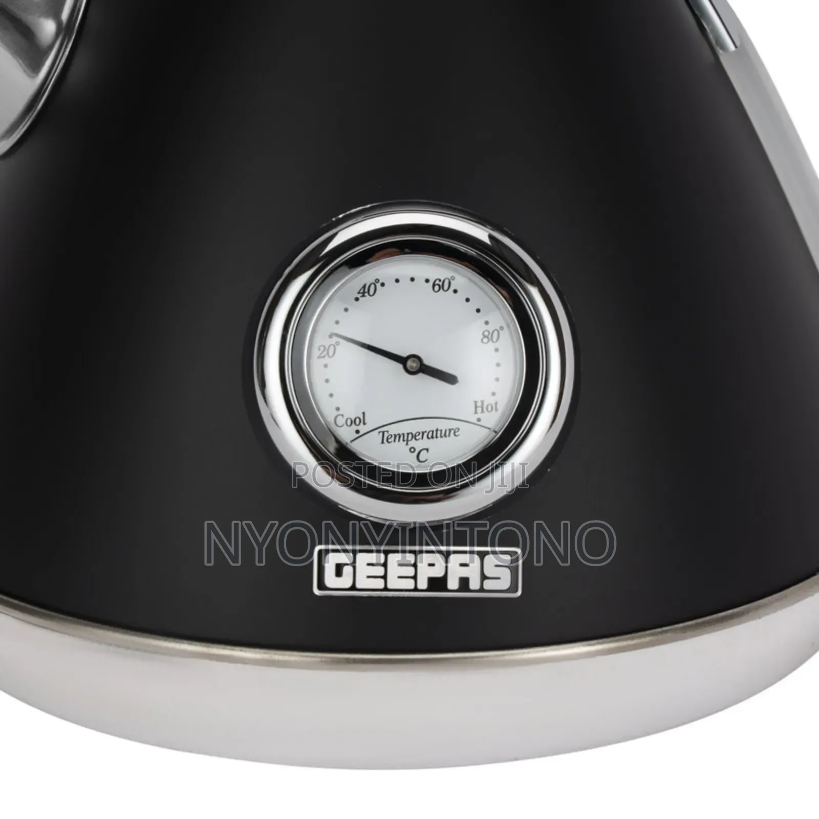 Geepas New Model 1.7l Automatic Cordless Electric Kettle Gk-38073 Bk