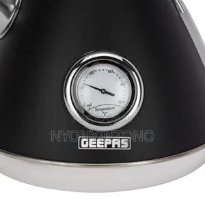 Geepas New Model 1.7l Automatic Cordless Electric Kettle Gk-38073 Bk