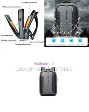 Wiersoon Business Backpack for Men Slim Expandable Waterproof