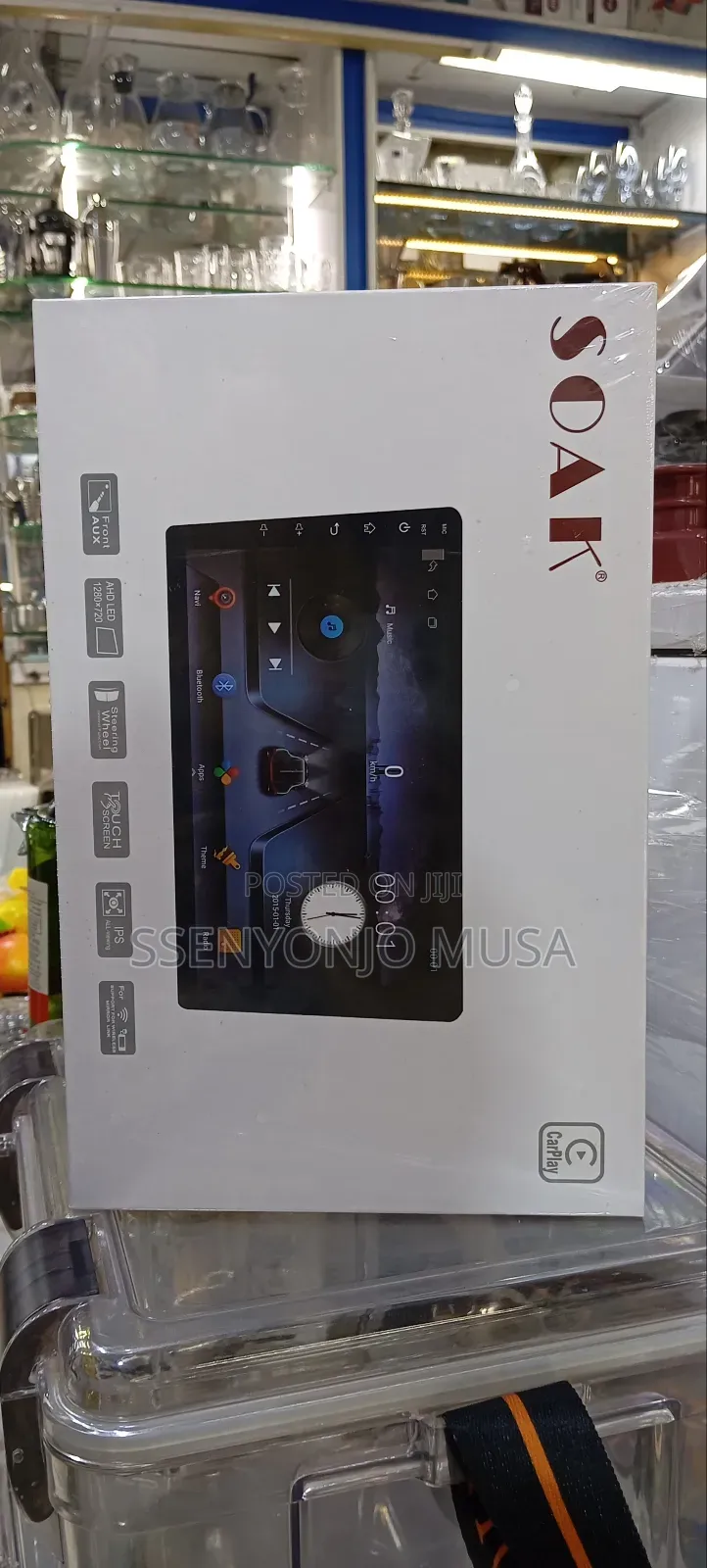 Soak Android 101cp Car Screen 10.1" Ips Touch, 1gb Ram + 32gb Rom, Bt