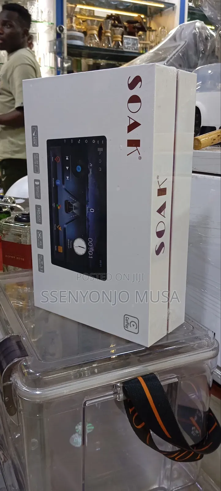 Soak Android 101cp Car Screen 10.1" Ips Touch, 1gb Ram + 32gb Rom, Bt