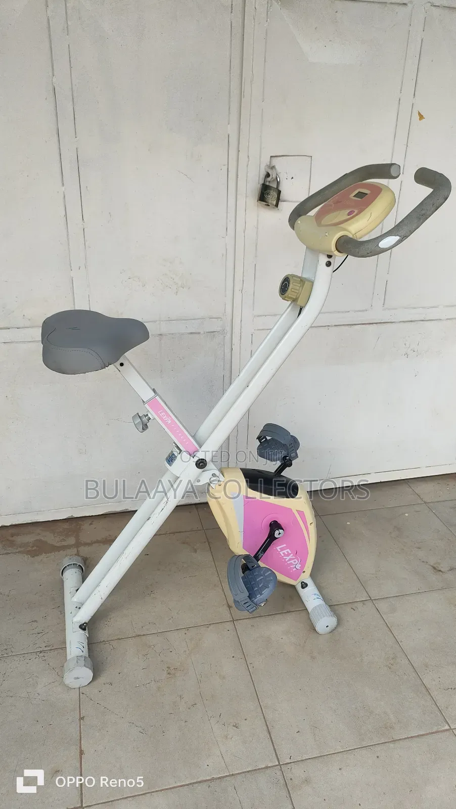 Lexpa Folding Exercise Bike, Uk Used