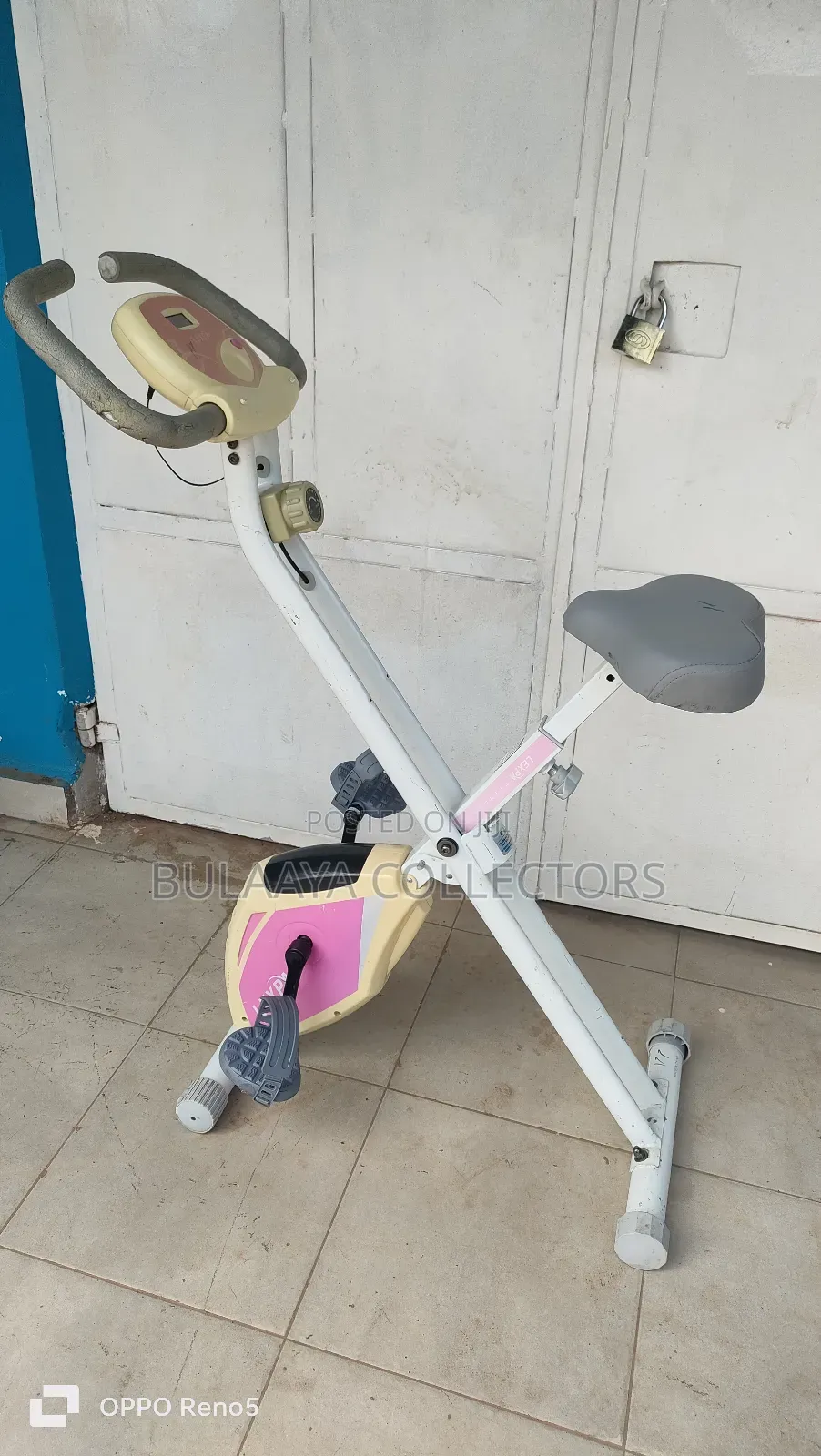 Lexpa Folding Exercise Bike, Uk Used