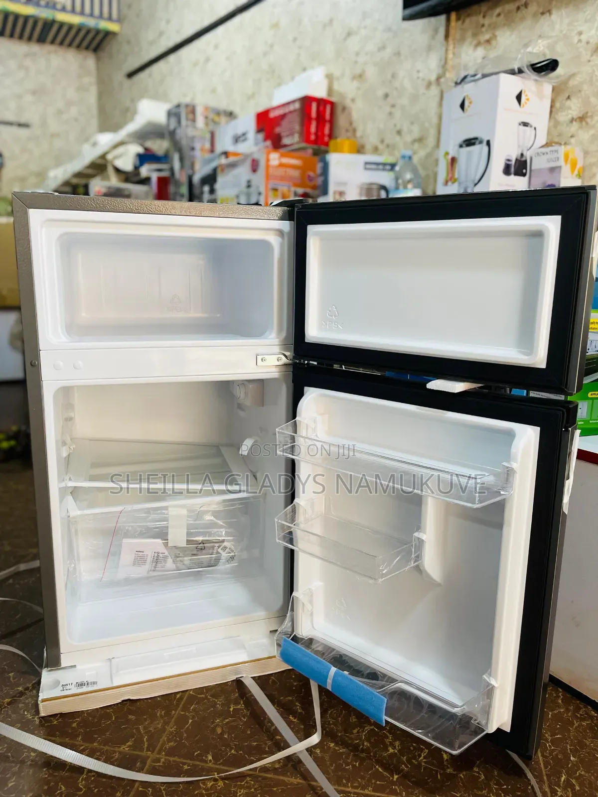 120 Litres Double Door Hisense Fridge