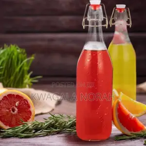 1lswing Top Glass Bottles With Air Tight Stoppers
