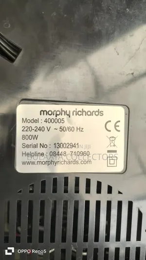 Morphy Richards Accents Stand Mixer, Uk Used.