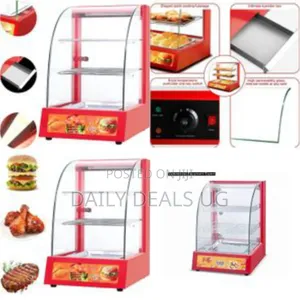 15 Kg ,15 X 18 X 24 Inch Small Commercial Electric Curved Glass Hot