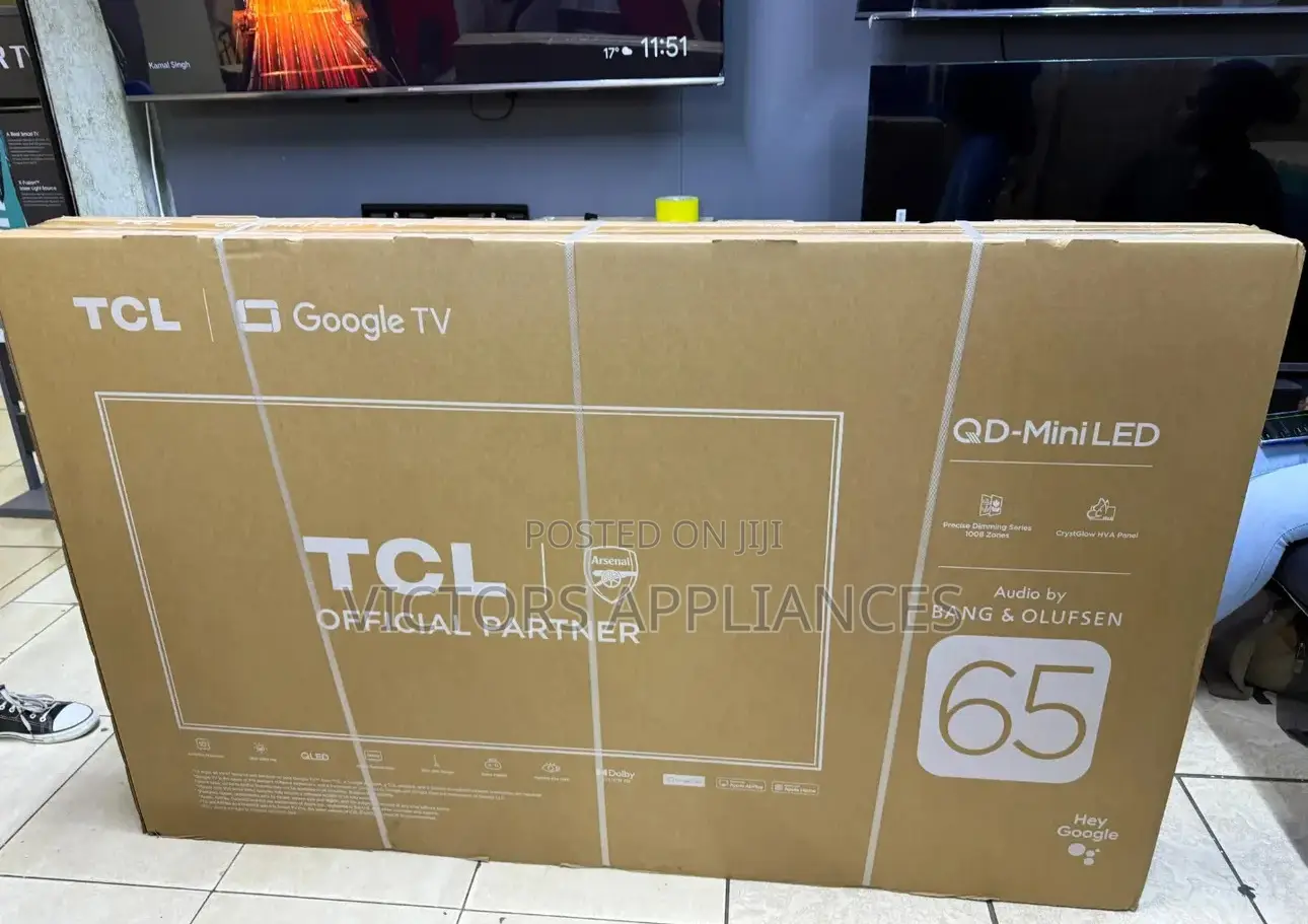 TCL 65inch Qd Miniled Qled Tv New Model
