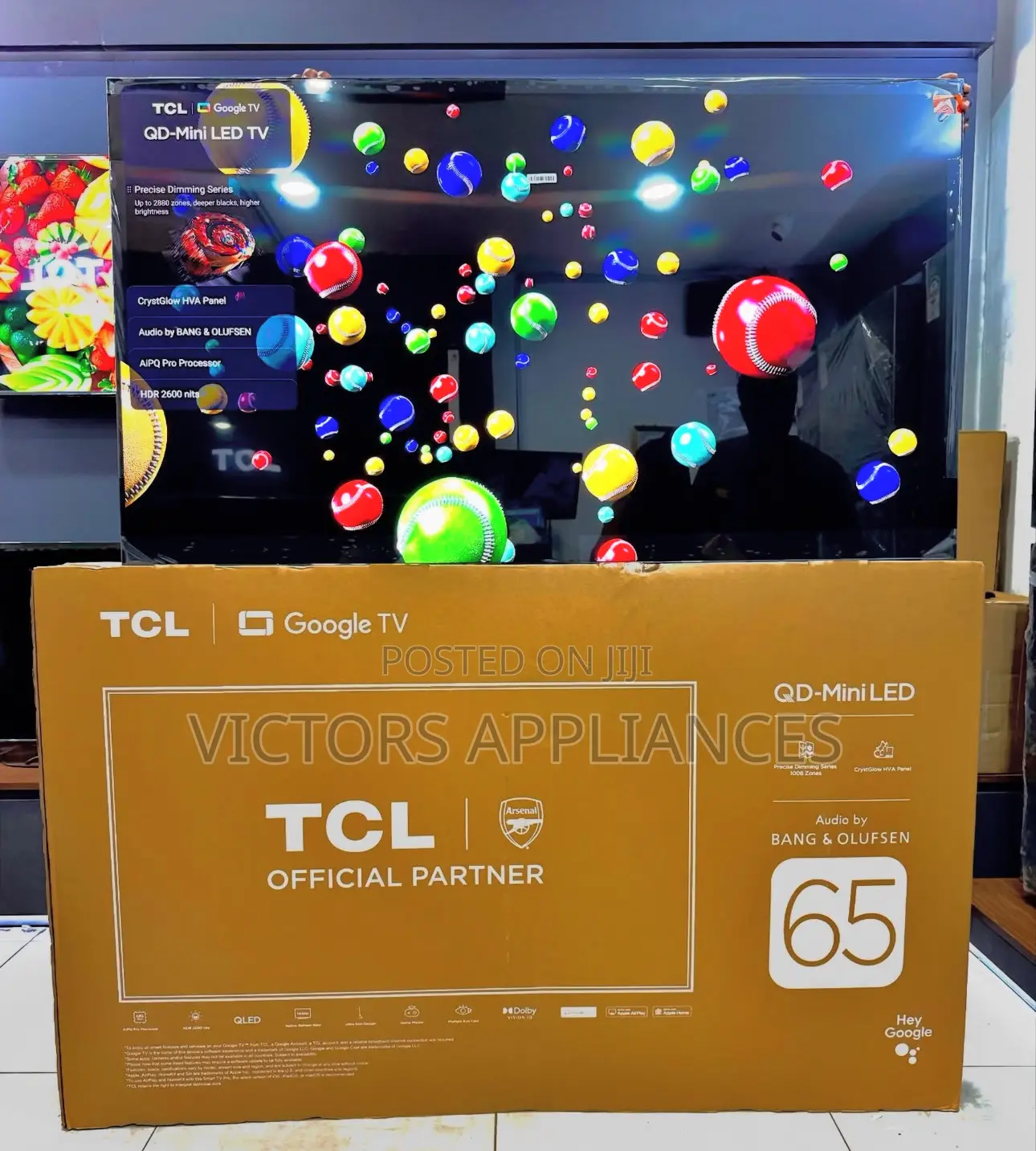 TCL 65inch Qd Miniled Qled Tv New Model