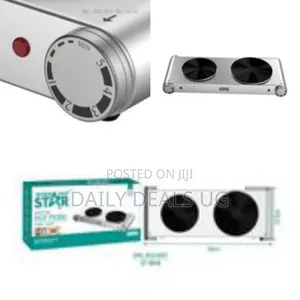 Winningstar Double Burner Heater Hot Plate With Die Cast +Ceramic
