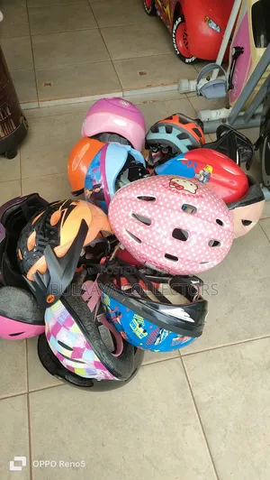 Children's Skating and Cycling Helmets, Uk Used.