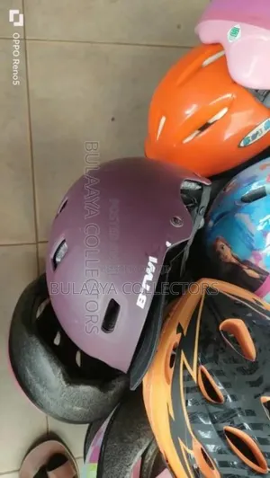 Children's Skating and Cycling Helmets, Uk Used.