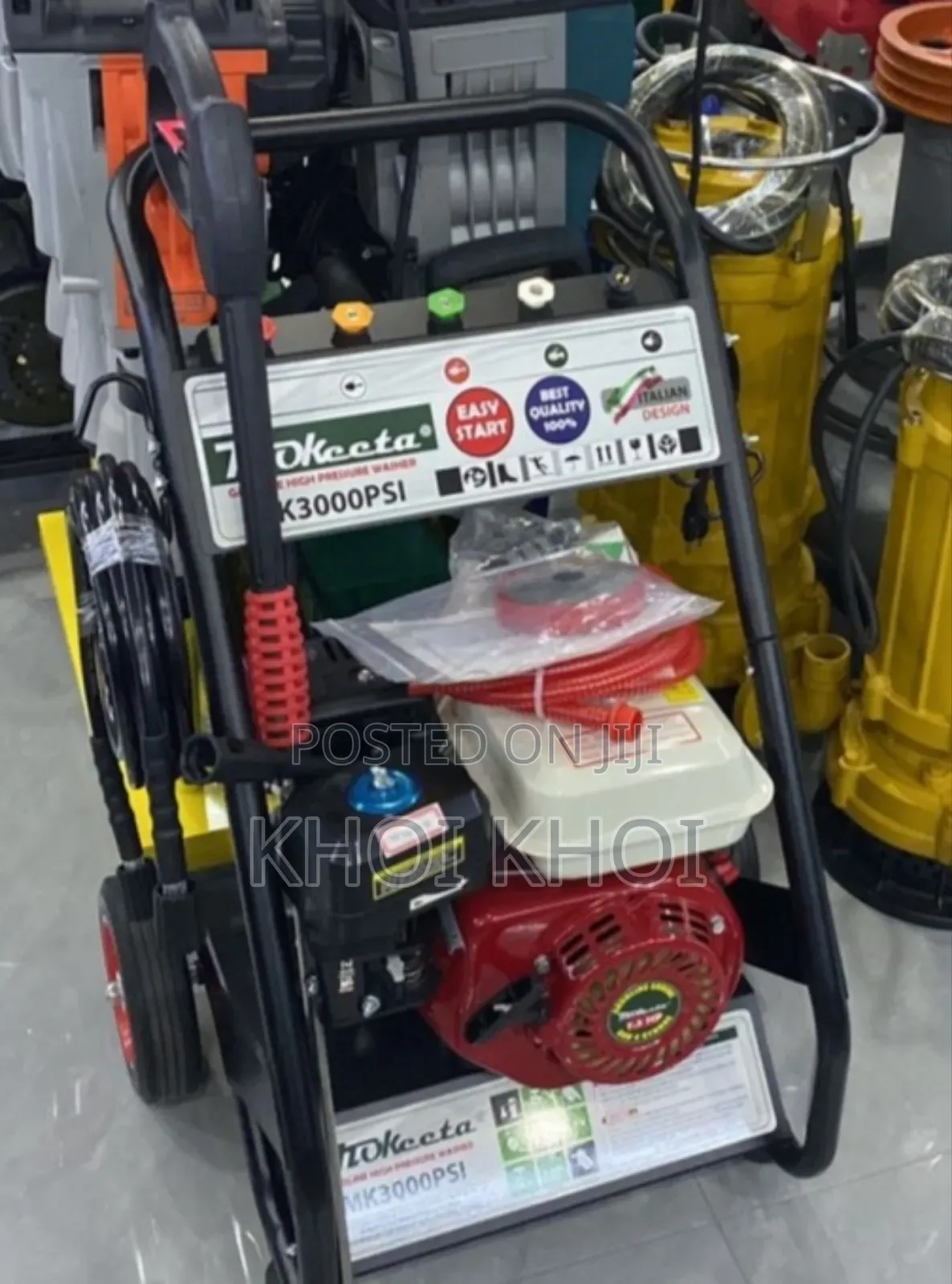 High Pressure Washer Petrol Mokeeta