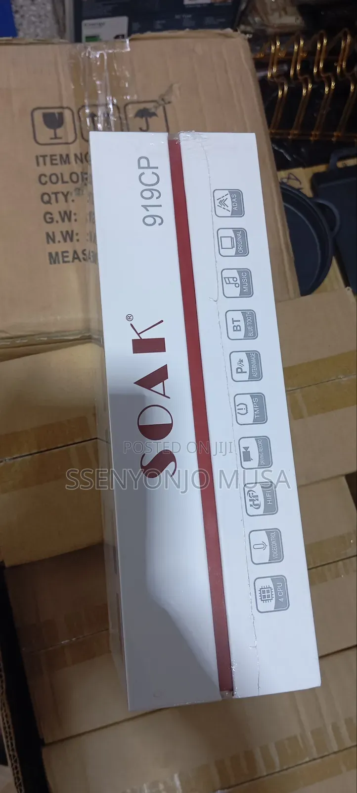 Soak Android 919cp Car Screen 10.1" Ips Touch, 1gb Ram + 32gb Rom, Bt