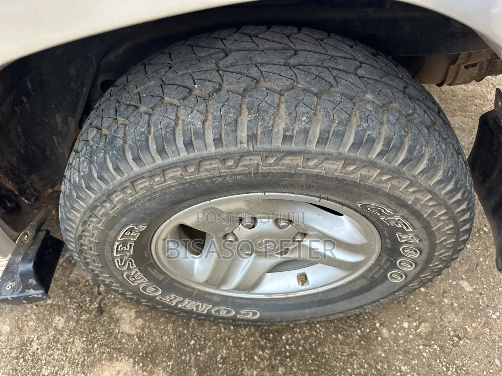 Toyota Land Cruiser Prado 2001 White