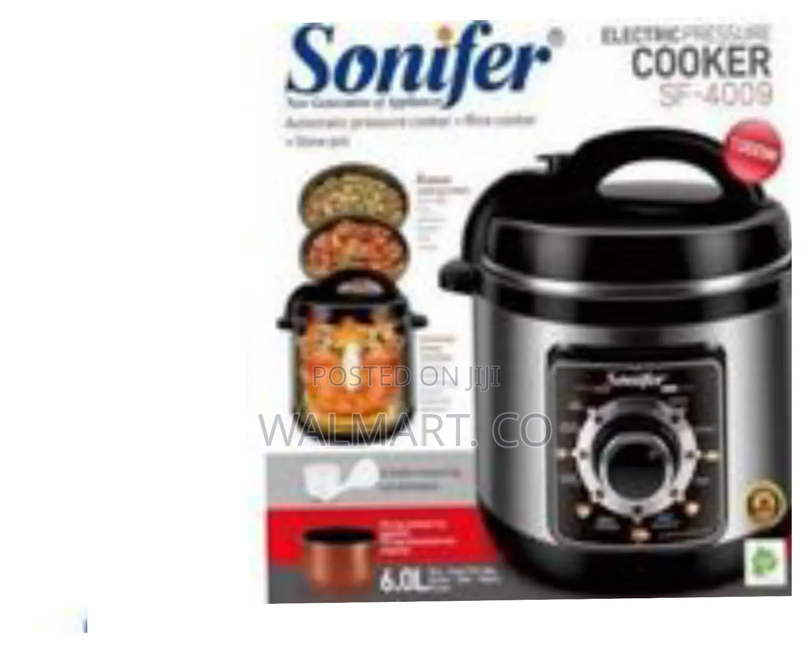 Sonifer Automatic 6l Multifunctional Electric Pressure Rice Cooker
