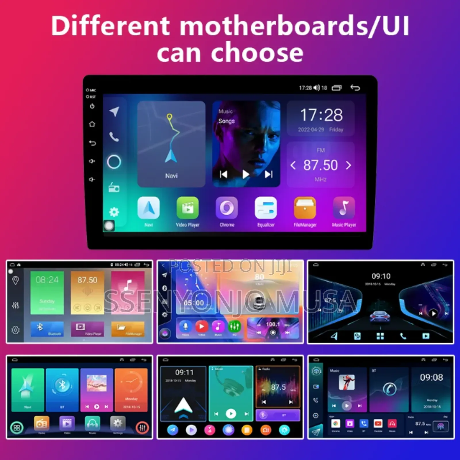 Soak Android 919cp Car Screen 10.1" Ips Touch, 1gb Ram + 32gb Rom, Bt