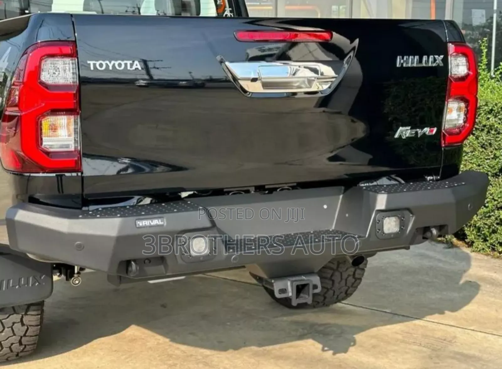 Hilux Revo Rear Bumper Guard