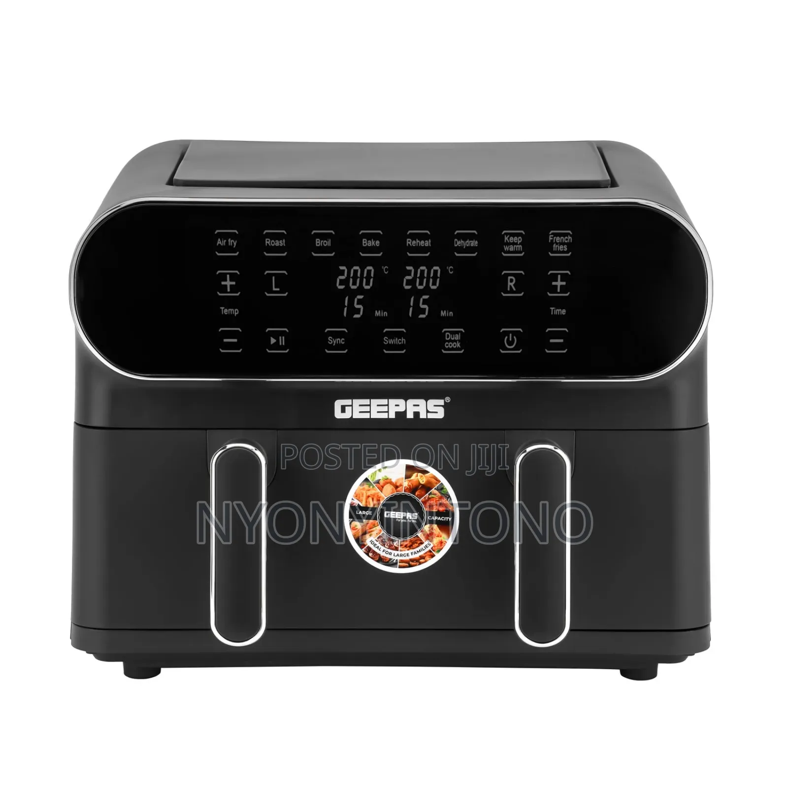 Geepas 11liters Digital Air Fryer Gaf-37532