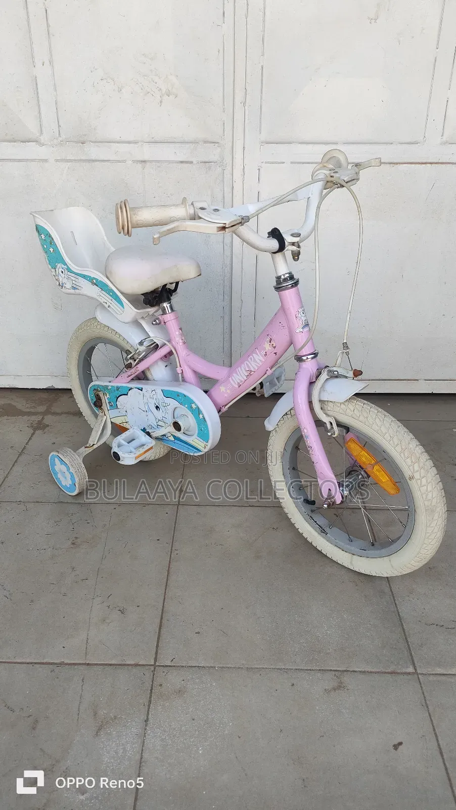 Unicorn Children's Bike, 14 Inches, 2-5yrs