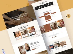 Spa Website Designing