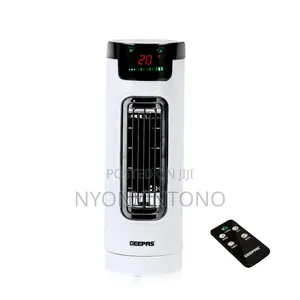 Geepas Top Quality Oscillating Mini Tower Fan With Remote Gf21174 Uk