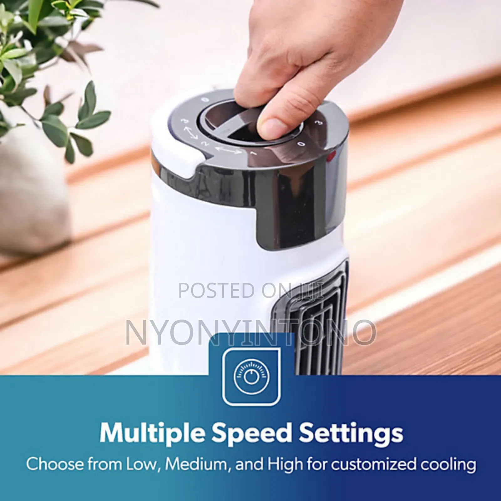 Geepas Top Quality Oscillating Mini Tower Fan With Remote Gf21174 Uk