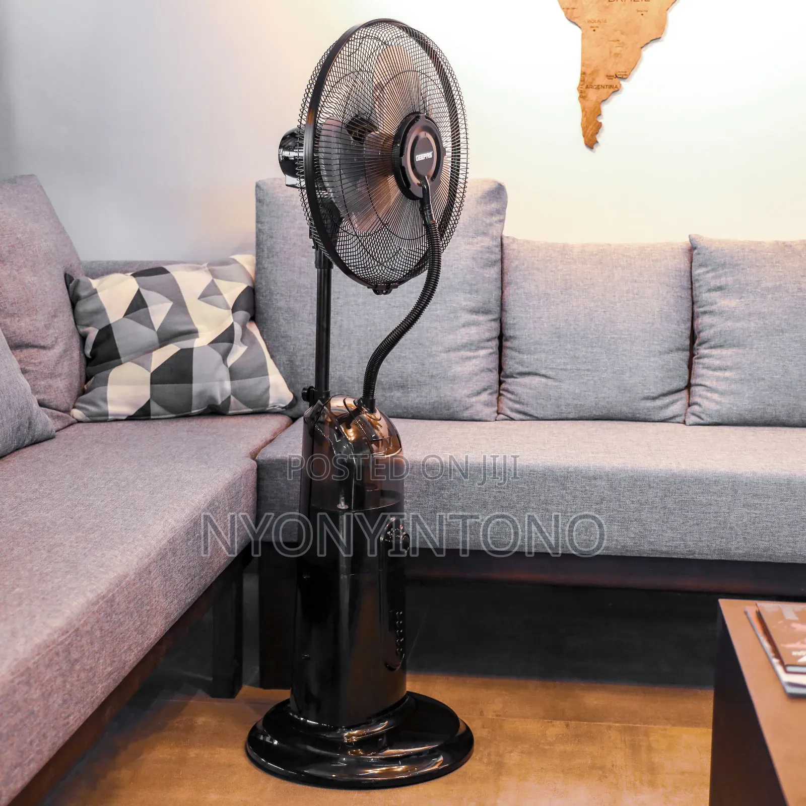 Geepas 16" Pedestal Stand Mist Fan Gf21161
