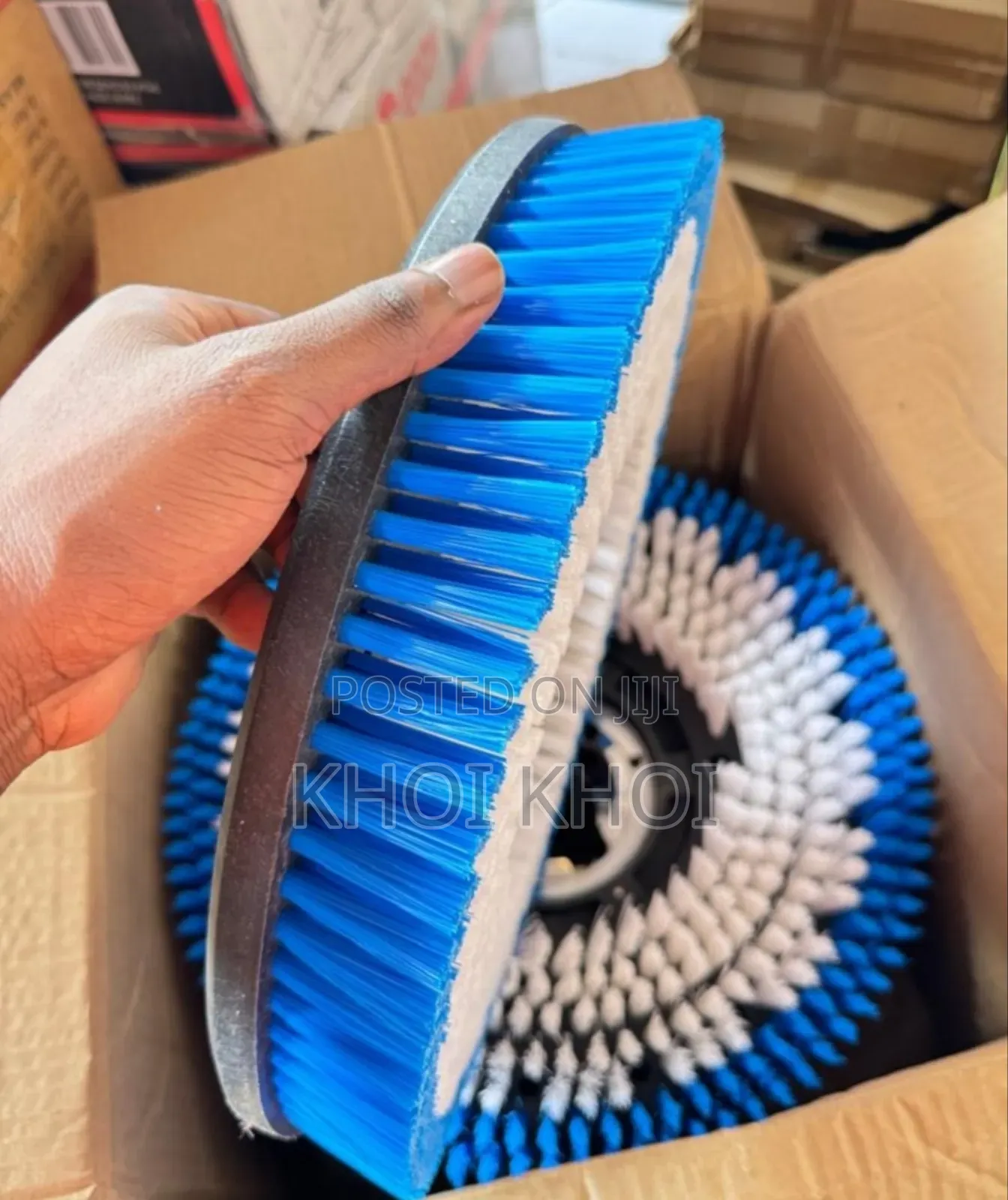 Brush Floor Scrubber