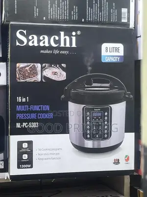 Saachi 16in1 Multifunction 8l Pressure Cooker Nl-Pc-5303