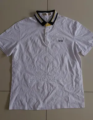 Boss in White Elegance of a Tshirt