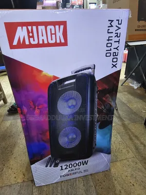M Jack Mj- 4010 Pofessional Rechargeable Amplified Speakers System