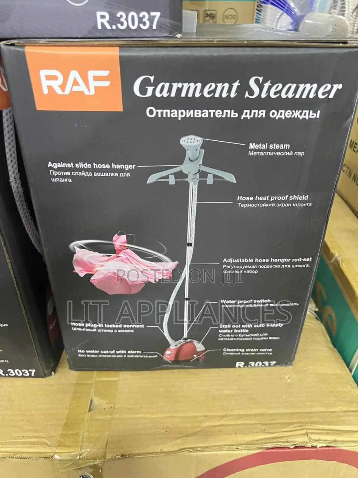 R Garment Steamer 3years Warranty , Durable Enough.