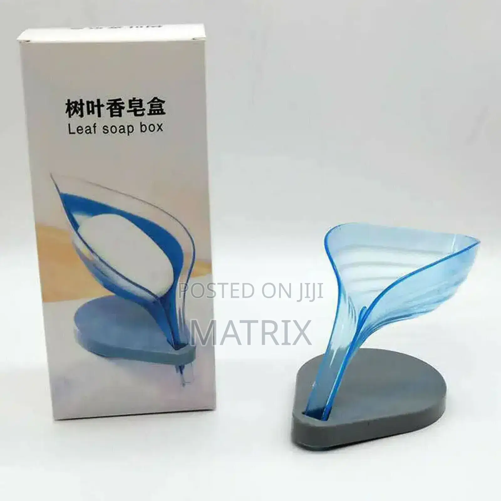 Leaf Soap Bathroom Soap Dish Sponge Case Holder
