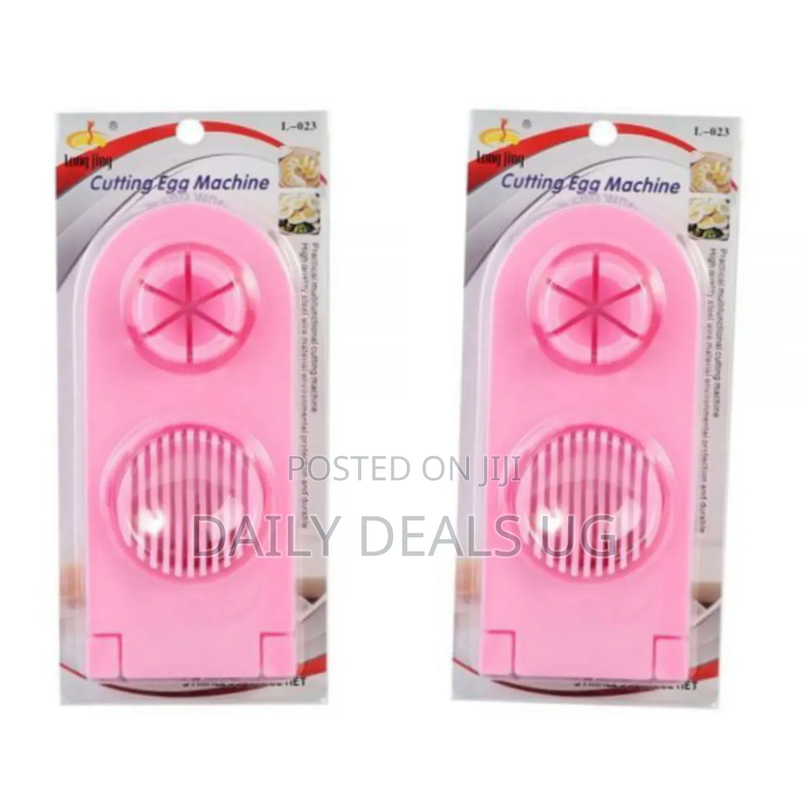 Egg Slicer Cutting Machine, Pink