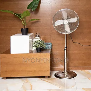 Geepas Fully Metallic 16" Stand Fan With Aluminum Blades Gf9611