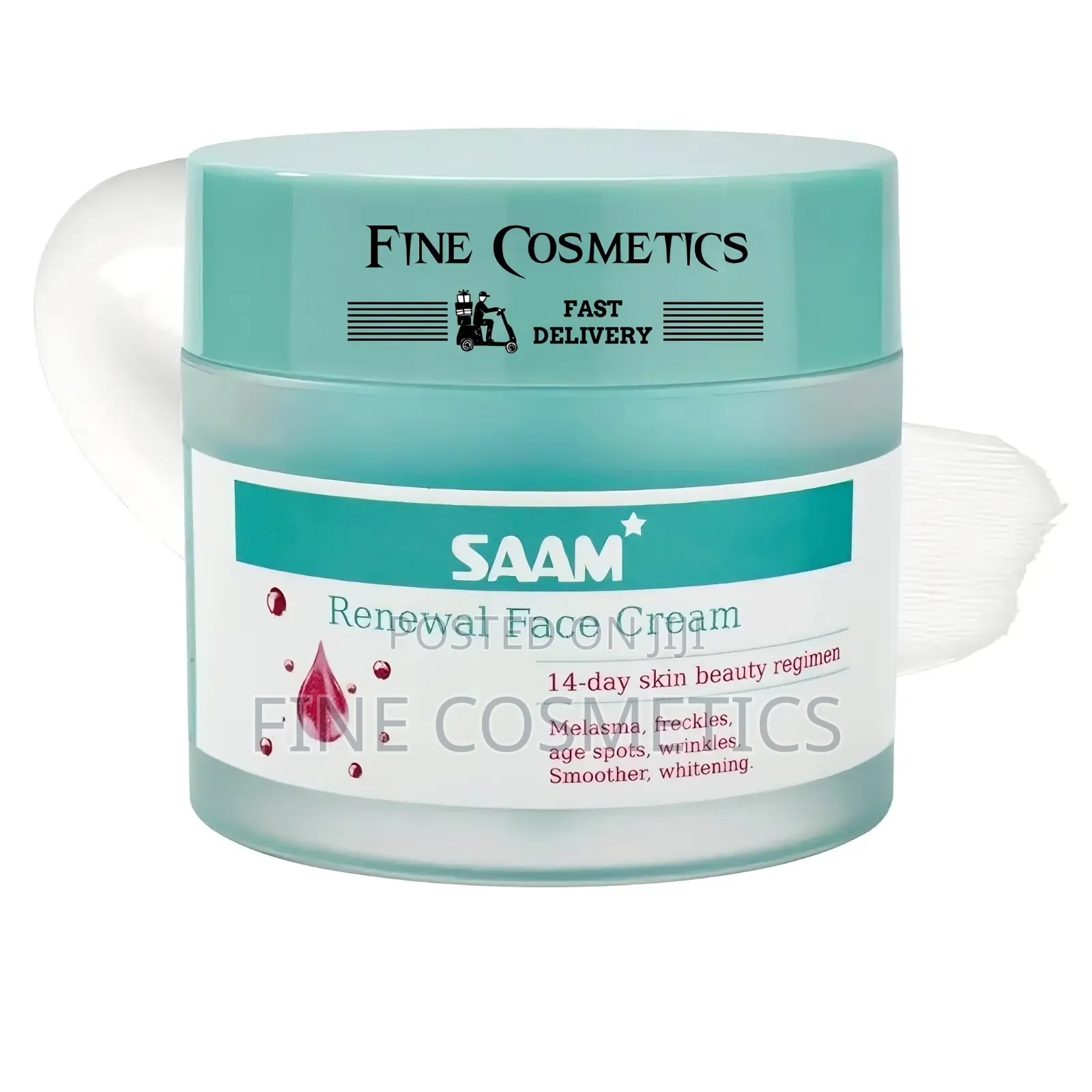 Saam Renewal Face Cream, 14days Skin Beauty Regimen for Skin Blemishes