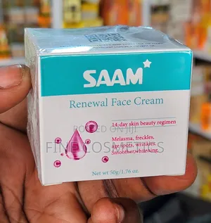 Saam Renewal Face Cream, 14days Skin Beauty Regimen for Skin Blemishes