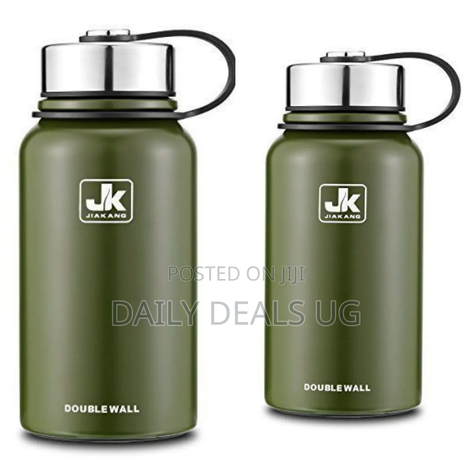 Jk Imaging Vacuum Travel Tea Flask, 650 Ml-Green
