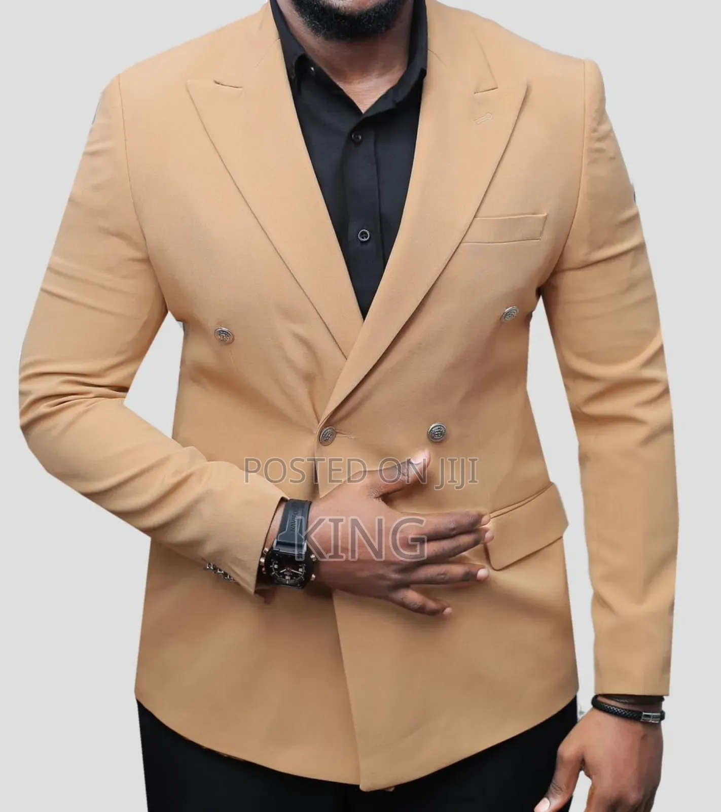 Peak Pride Double Breasted Blazer