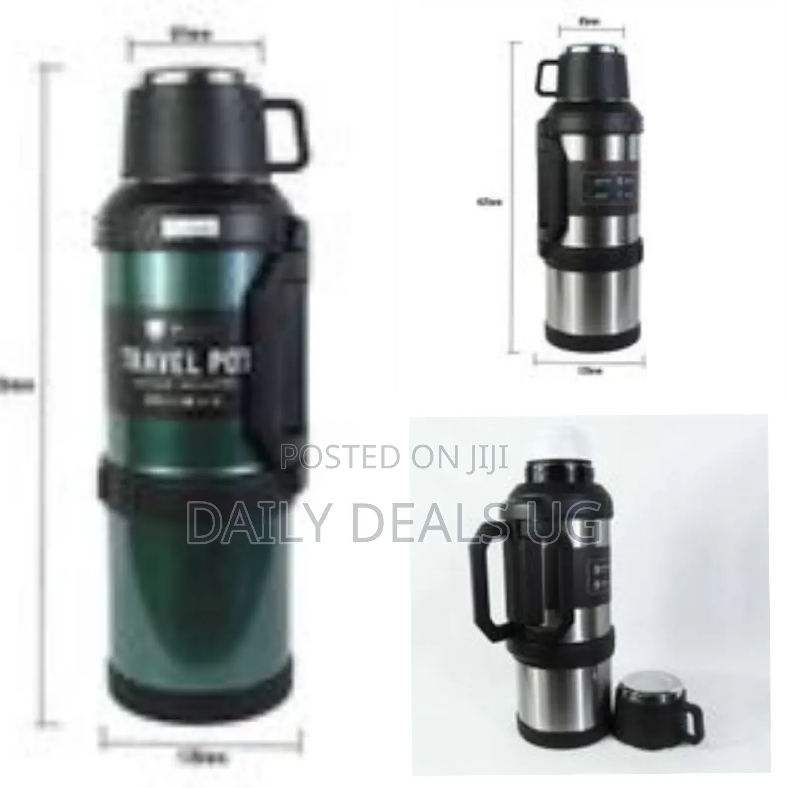 4l Stainless Steel Thermos Bottle Travel Water Kettle Vacuum Flask
