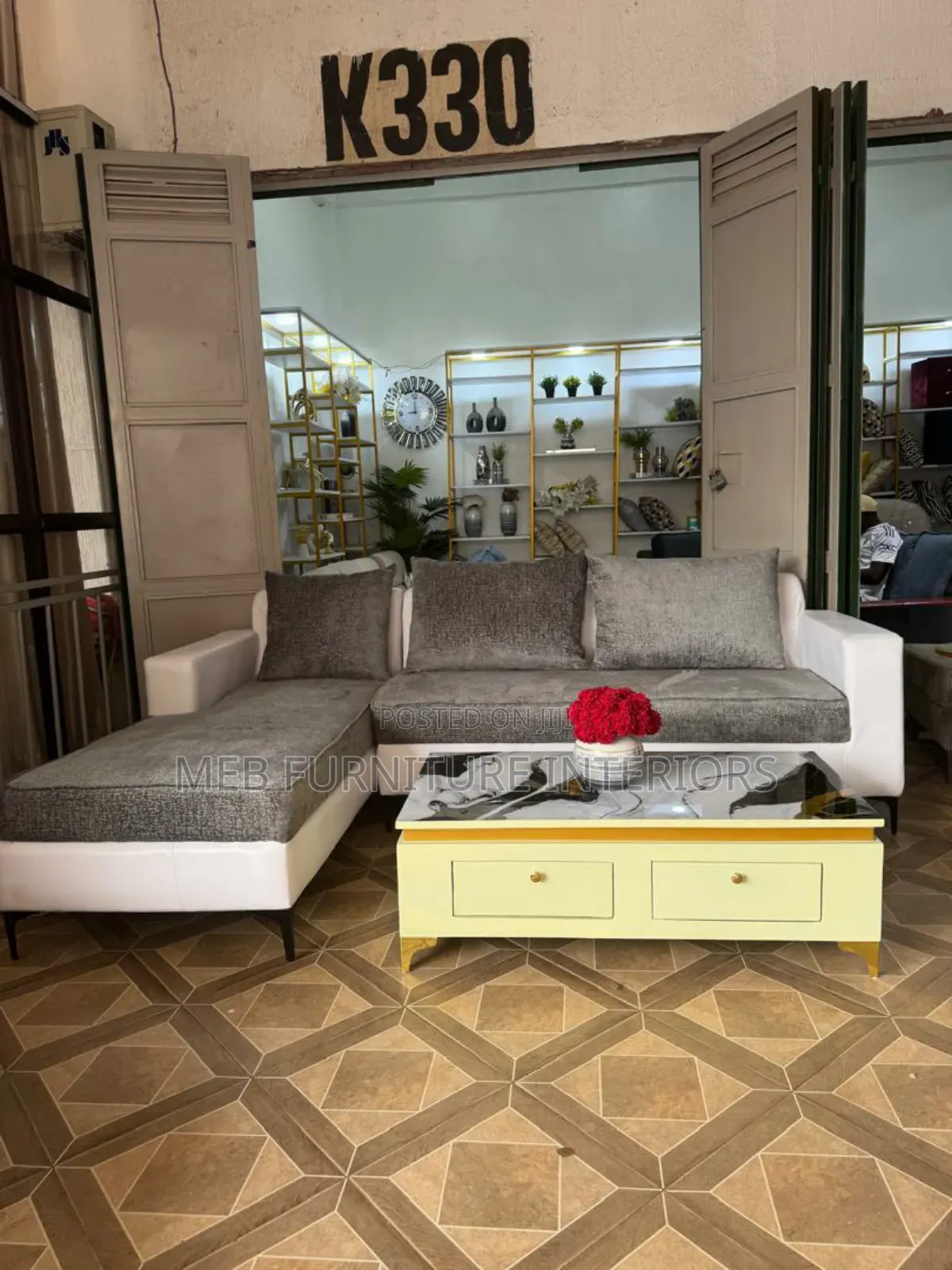 L Sofa Available Now