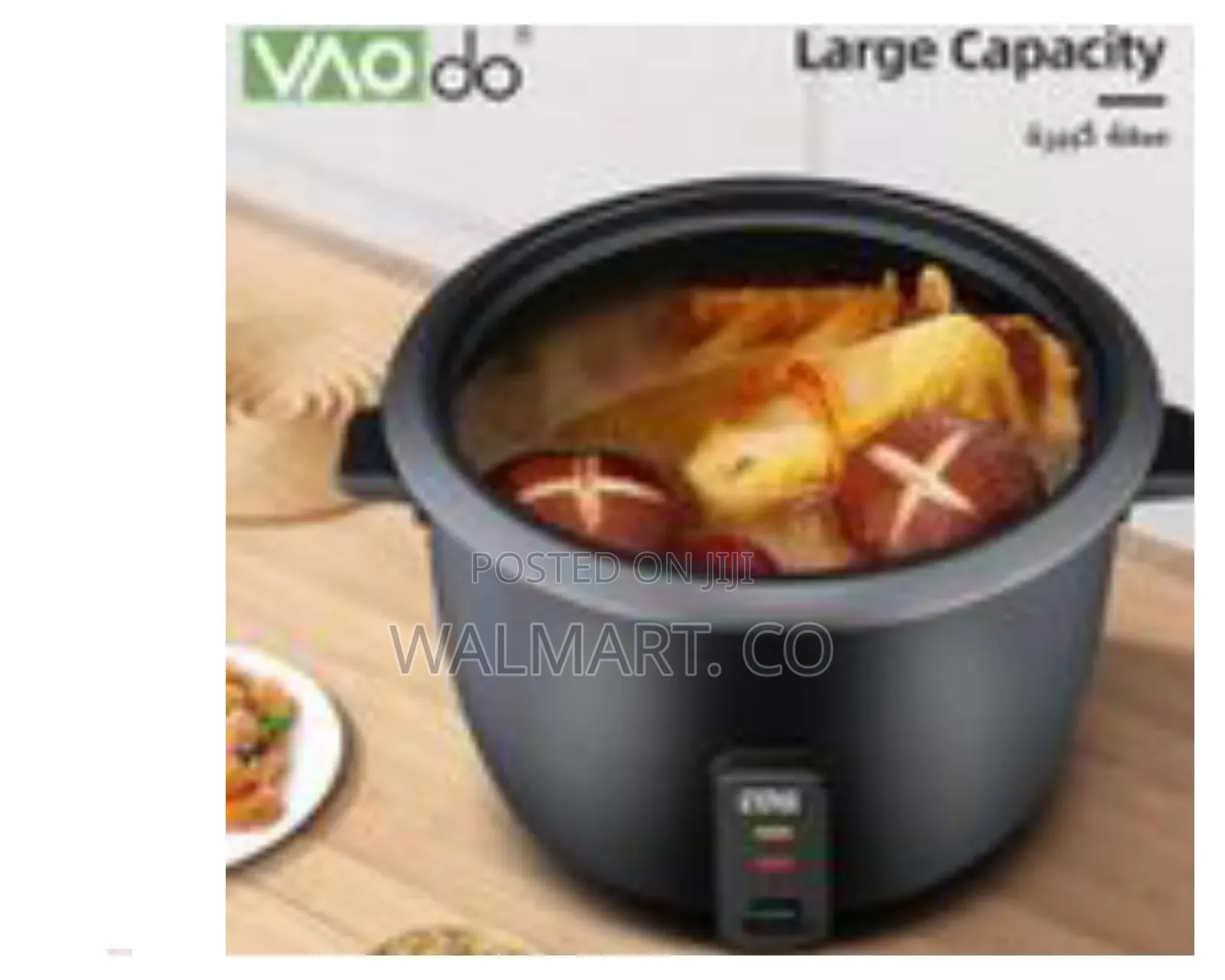 Winning Star 6l Rice Cooker Steamer-Black