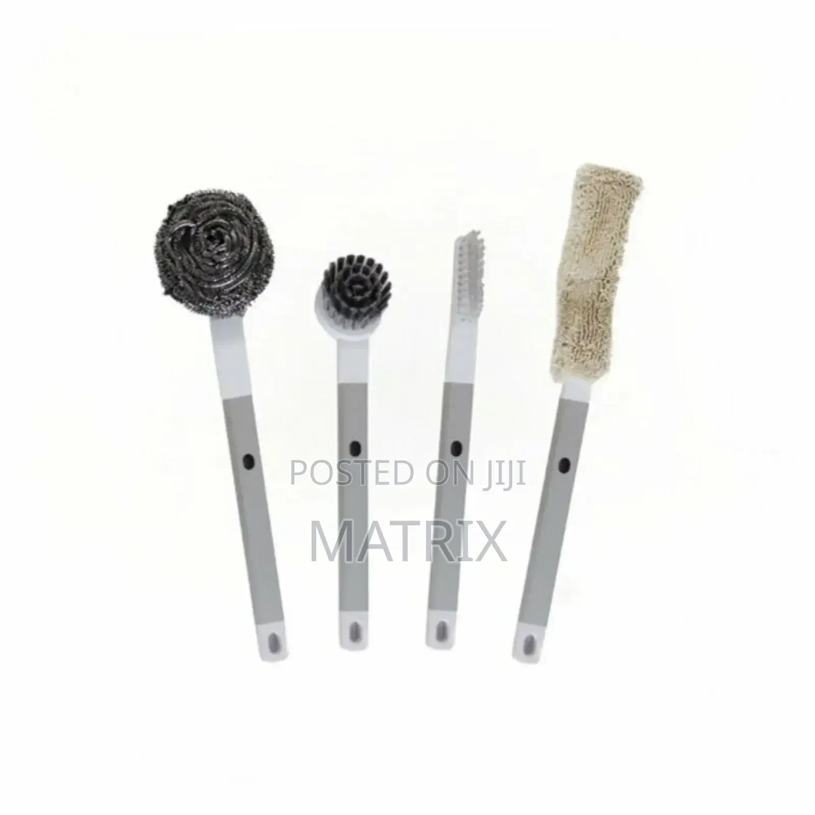 Kitchen Washing Brush Set With Storage Holder For Pots, Pans, Bottles