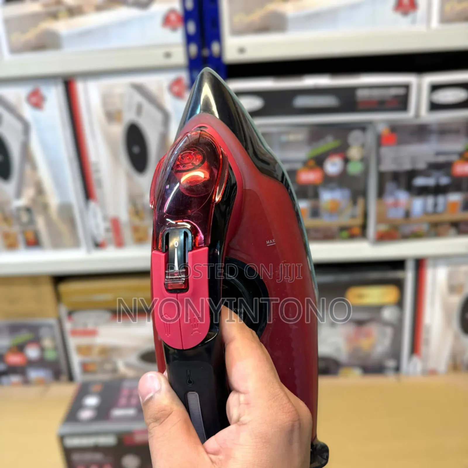Geepas 2 in 1 Dry and Steam Iron With Ceramic Coating Gsi24026