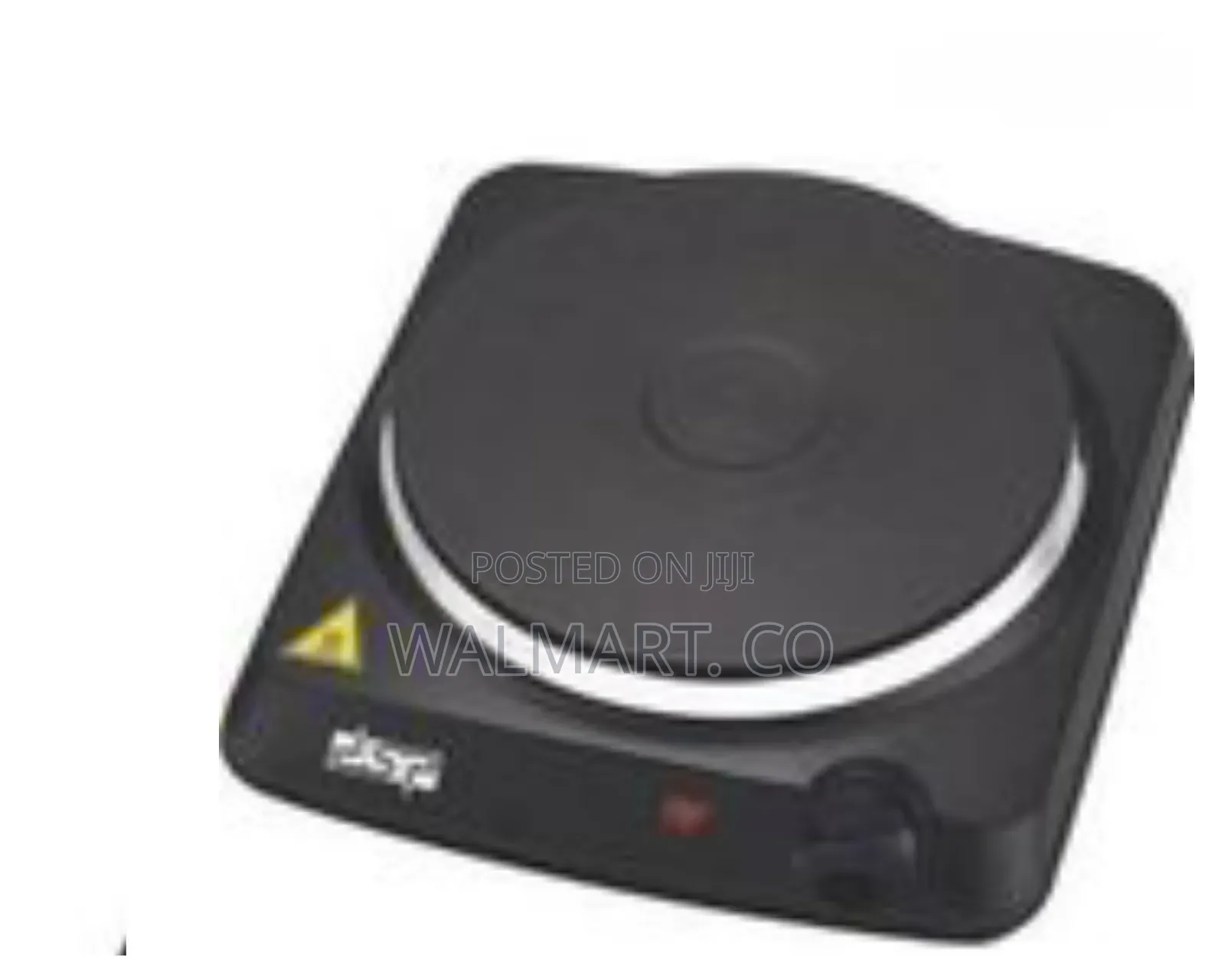 DSP Single Burner Heater Hot Plate With Charging Cable-Black