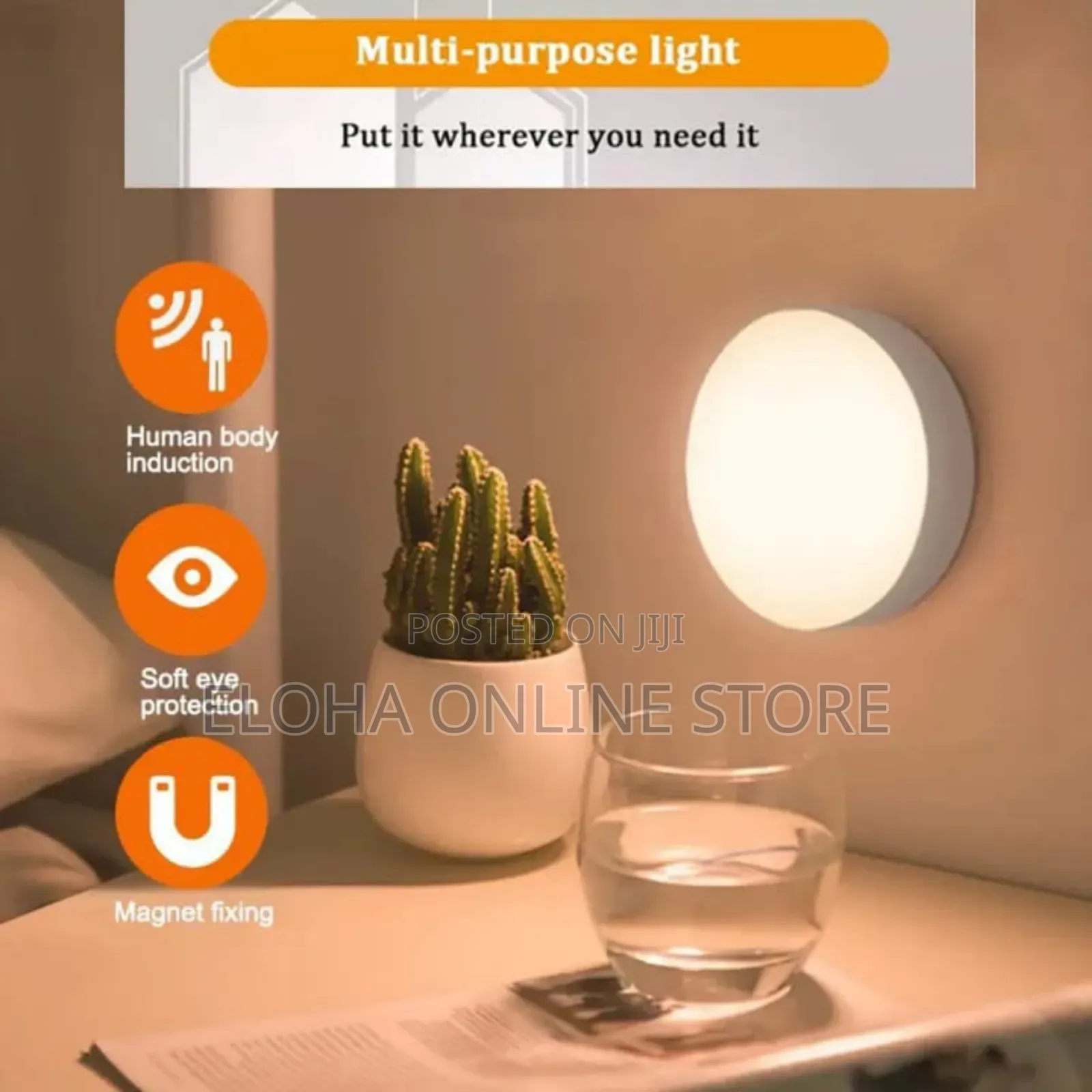 Led Night Light Body Motion Sensor Lamp