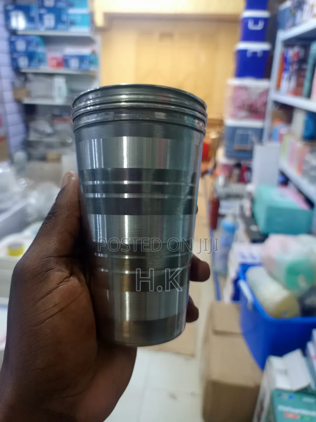 12pcs Stainless Steel Drinking Glass
