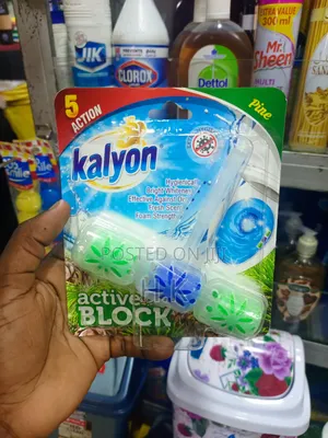Kalyon Active Block Pine Toilet Rim Block