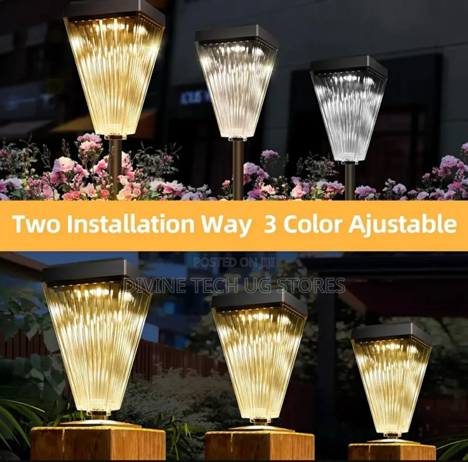Solar Compound Light, Outdoor Solar Lights